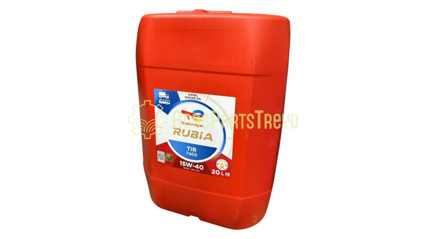 Олива Моторна TOTAL RUBIA  TIR 7400 15W40  20 л